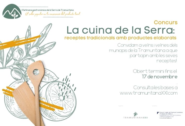 Llençam un concurs per recuperar receptes de productes elaborats de la Serra